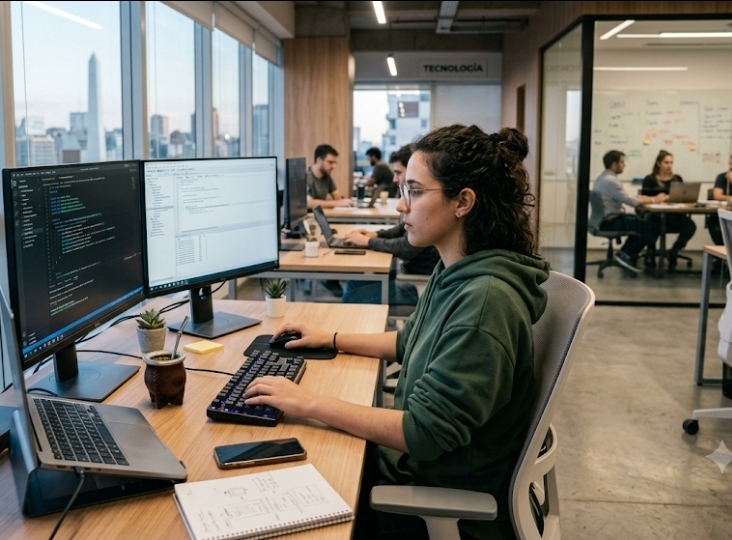 Desarrolladora Java Jr en Tecnología